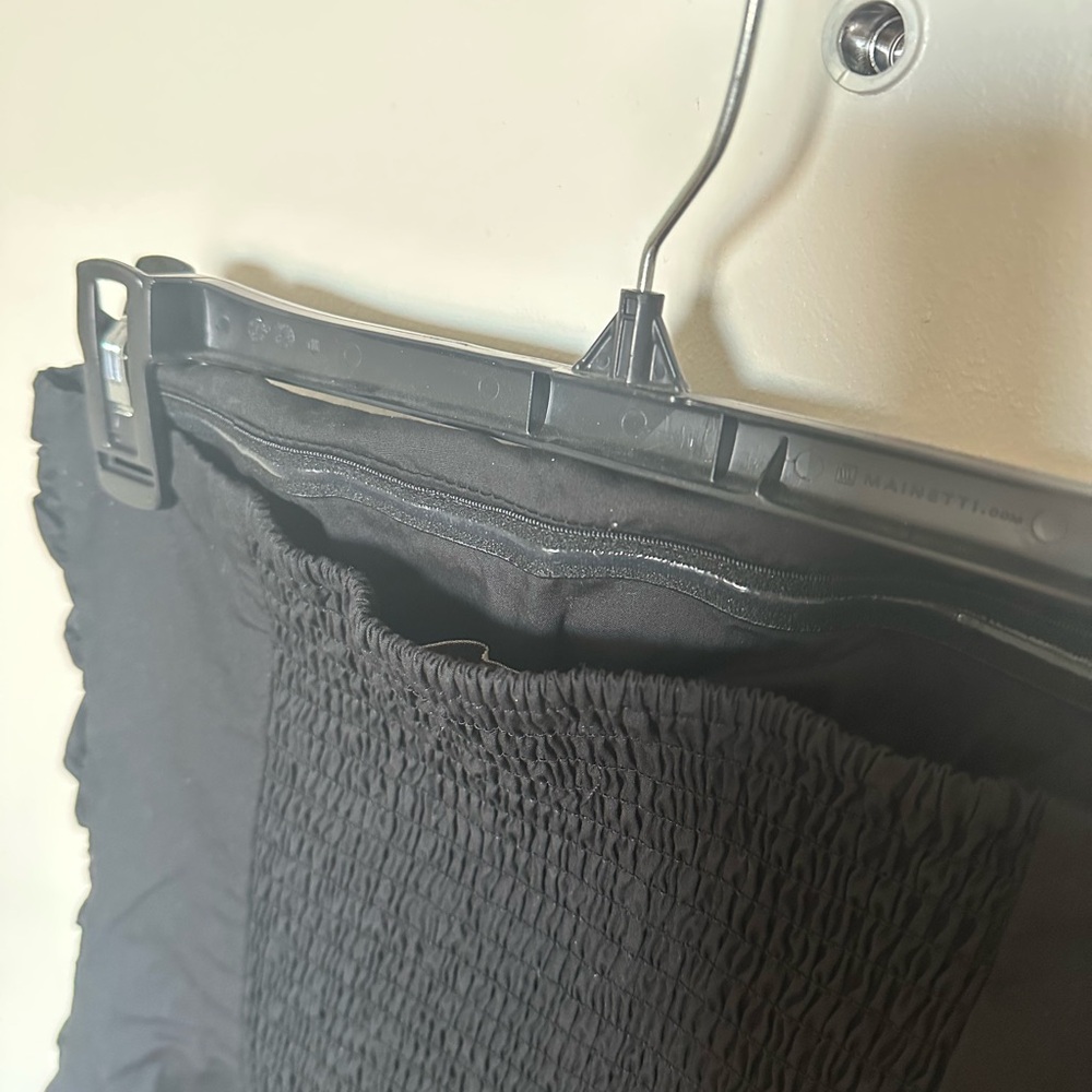 EUC Large Strapless Black Midi Dress - Picture 3 of 7